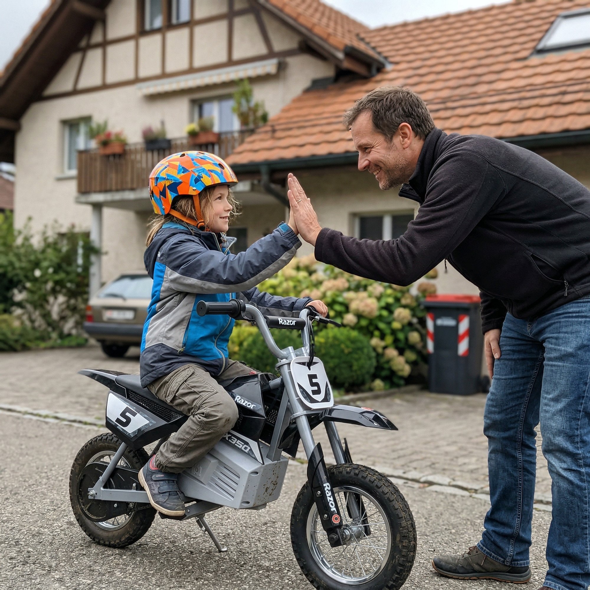 High Five — der erste Fahrtag.